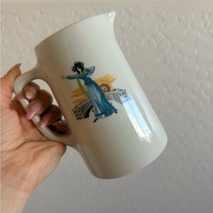 Rare 1963 Grindley Duraline Pump Room Lord Simcoe Hotel Pitcher